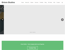 Tablet Screenshot of grimmstudios.biz